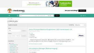 Uk Jobs, Careers & Recruitment - EmedCareers