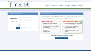 Account - Medlab