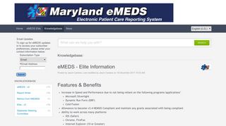 eMEDS - Elite Information - Powered by Kayako Help Desk Software