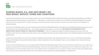H&R Block Terms and Conditions | Ingo Money