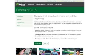 Emerald Club - National Car Rental México