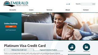 Platinum Visa Credit Card - Emerald Credit Union