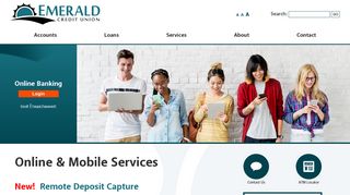 Online Services - Emerald Credit Union
