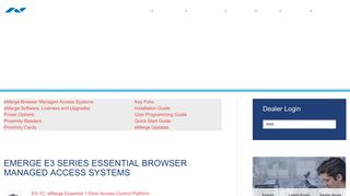 eMerge Browser Managed Access Systems | Nortek Security & Control