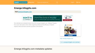 EMerge Trilogyhs (Emerge.trilogyhs.com) - Login for eMerge
