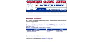 Emergency Closing Center