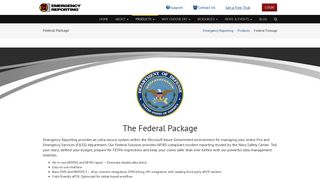 Federal Package - Emergency Reporting