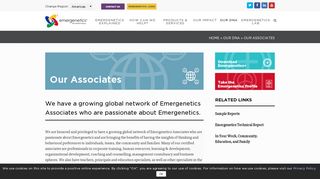 Our Associates - Emergenetics International