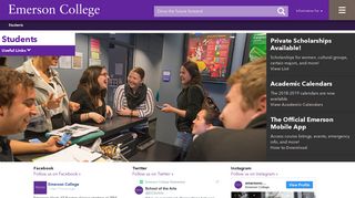 Students | Emerson College