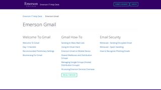 Emerson Gmail – Emerson IT Help Desk