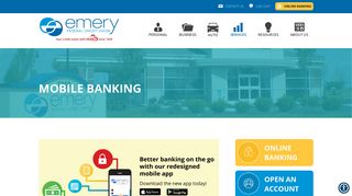 Mobile Banking - Emery FCU - Emery Federal Credit Union