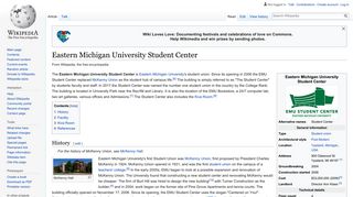 Eastern Michigan University Student Center - Wikipedia