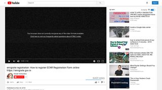 emigrate.gov.in - YouTube