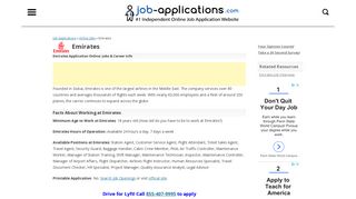 Emirates Application, Jobs & Careers Online - Job-Applications.com
