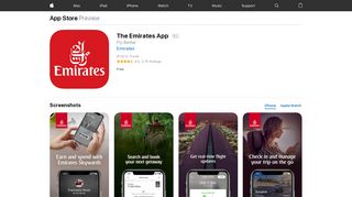 The Emirates App on the App Store - iTunes - Apple