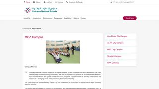 MBZ Campus | Emirates National Schools