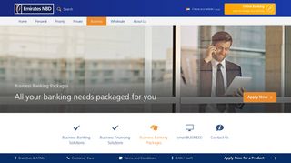 Business Banking Packages | Emirates NBD