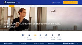 Skywards Miles Credit Card Rewards | Emirates NBD Bank