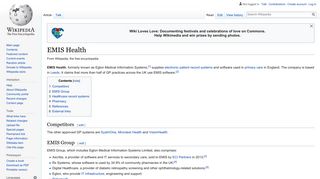 EMIS Health - Wikipedia