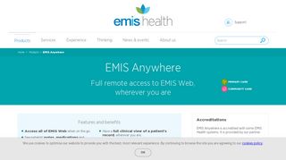EMIS Anywhere | EMIS Health