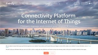 IoT & M2M Connectivity Management Platform | Welcome to EMnify
