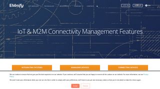 IoT & M2M Connectivity Management Features | EMnify