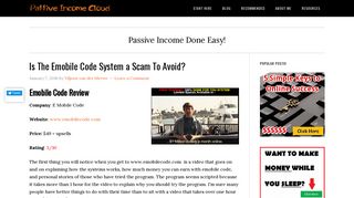 Is The Emobile Code System a Scam To Avoid? - Passive Income ...