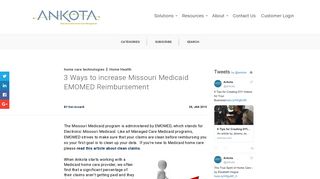 3 Ways to increase Missouri Medicaid EMOMED Reimbursement