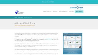 Massey Financial Services › eMoney Client Portal