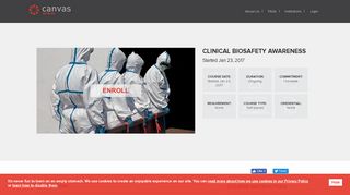 Clinical Biosafety Awareness - Canvas Network | Free online courses ...