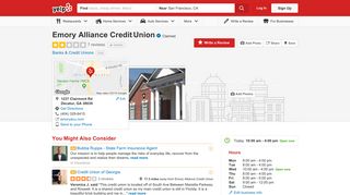 Emory Alliance Credit Union - Banks & Credit Unions - 1237 Clairmont ...