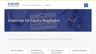 An Emory Employee - Emory Healthcare