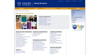 Resources for Employees - Emory HR - Emory University