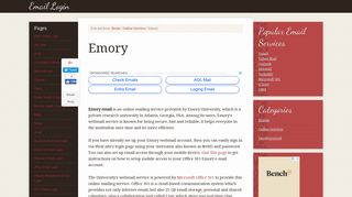 Emory Email Login – Emory University Webmail Sign In – owa.emory ...