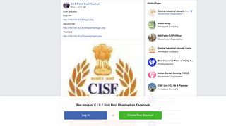CISF pay slip First link... - C I S F Unit Bccl Dhanbad | Facebook
