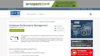 Employee Performance Management | CRG emPerform
