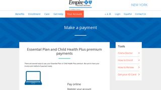 Make a Payment | Medicaid - Empire - Empire BlueCross BlueShield ...
