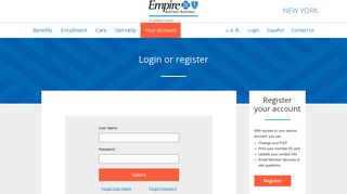 Login | Medicaid - Empire - Empire BlueCross BlueShield HealthPlus