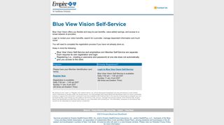 Blue View Vision Self-Service - Anthem Blue Cross