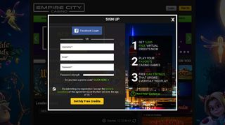 Sign Up | Empire City Online Casino