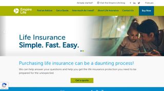Welcome to The Empire Life Insurance Company | Empire Life