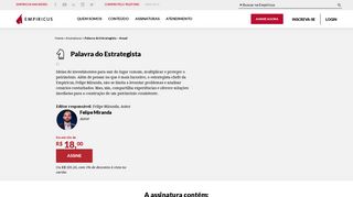 Palavra do Estrategista – Anual | Empiricus