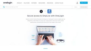Secure access to EmpLive with OneLogin