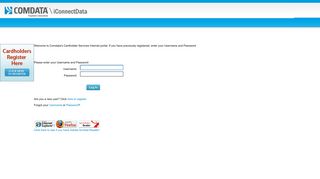 Comdata Online - iConnectdata.com