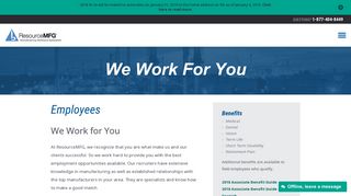 Employee Information for ResourceMFG