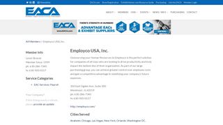Employco USA, Inc. - Exhibitor Appointed Contractor Association