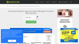 Download Employee Login and Logout Management System With ...