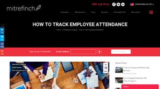 How to Track Employee Attendance | Clocking Systems | Mitrefinch Inc.