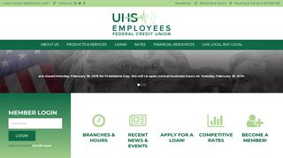 UHS Employees Federal Credit Union | UHSEFCU
