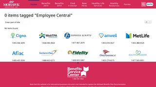 Employee Central - Mohawk Benefits